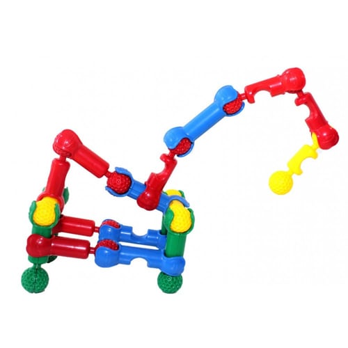 صندوق لضم الكرات الملونة 150 قطعة +3 سنوات