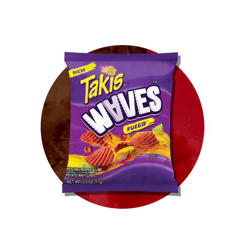 تاكيس بالفلفل الحار وسط