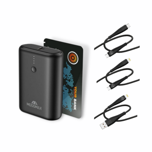 عرض بطاريه موج ماكس 10000 + 3 كيابل فان فون من اخت...