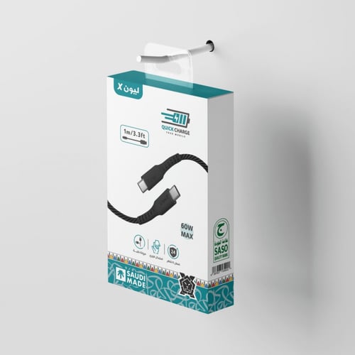 كيبل تايب سي الى تايب سي ليون اكس " أصلي "