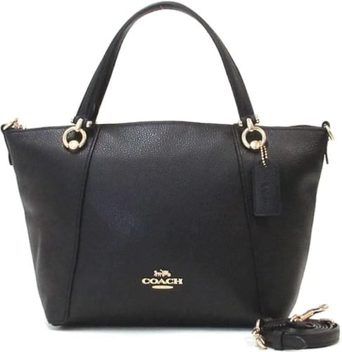 حقيبة "كيسي ساتشل Kacey Satchel" من القماش بنقشة م...