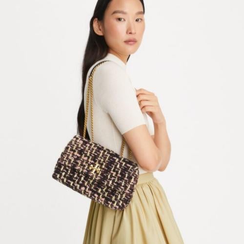توري بورش ملون Small Kira Tweed Convertible Should...
