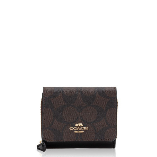 محفظة كوتش بني غامق