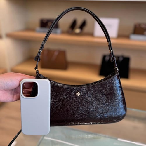 شنطه توري بورش كتف عنابي