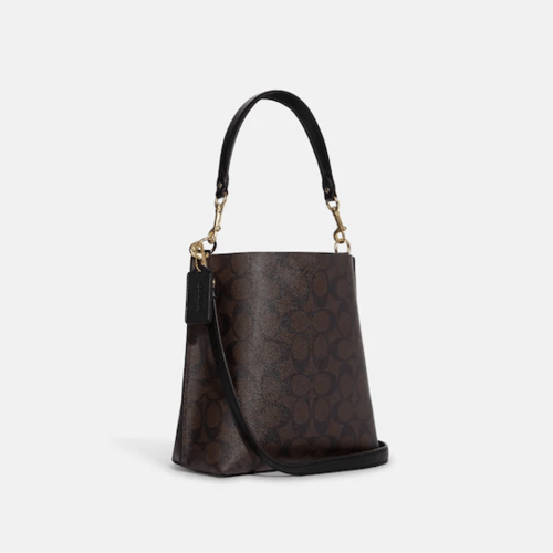 كوتش مولي باكيت بني محروق واسود