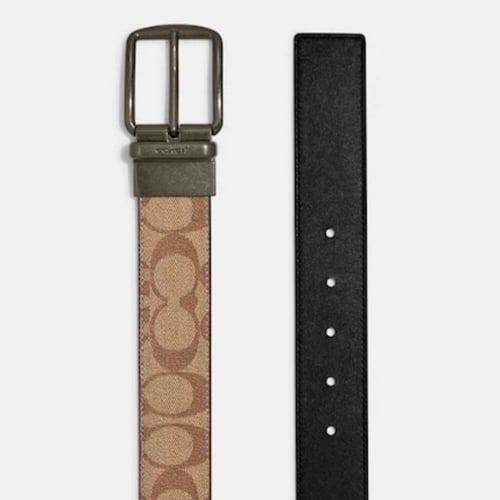 بوكس هدايا كوتش حزام رجالي وجهين