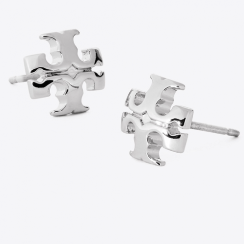 حلق توري بورش دبوس كيرا صغير فضي