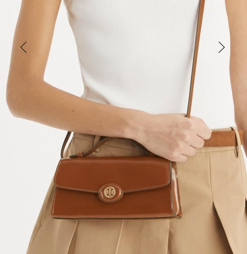 شنطة توري بورش ميني روبنسون اسود