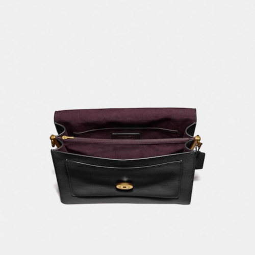 حقيبه تابي كتف من كوتش باللون الاسود