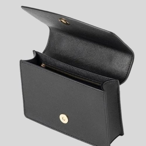 Tory Burch 63982 Emerson Mini Shoulder Bag Black ت...