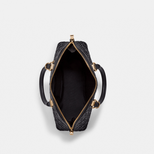 شنطة كاتي من كوتش بلوقو بارز اسود