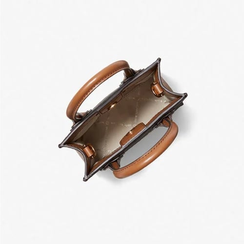 حقيبة كروس ميرسر ميني جلدية بشعار ماركة مايكل كورس