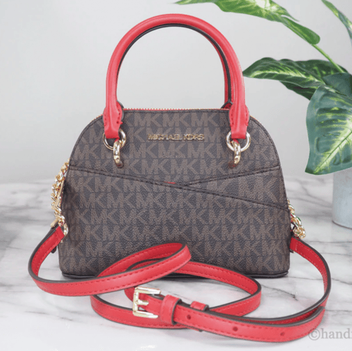 شنطة مايكل كورس جت ديمو اكس سمول -بني واحمر