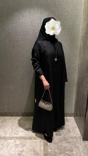 عباية لنن #595