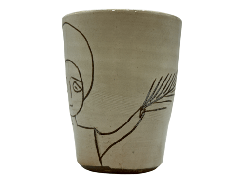 كوب فتاة القرية