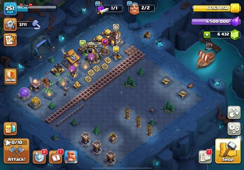 تاون 17 شبه ماكس 6,000+ جوهرة