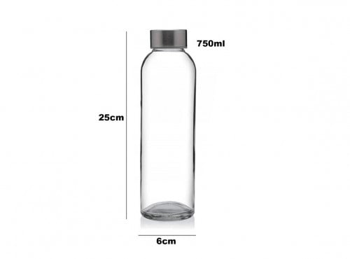 قارورة زجاجية سعة 750 مل