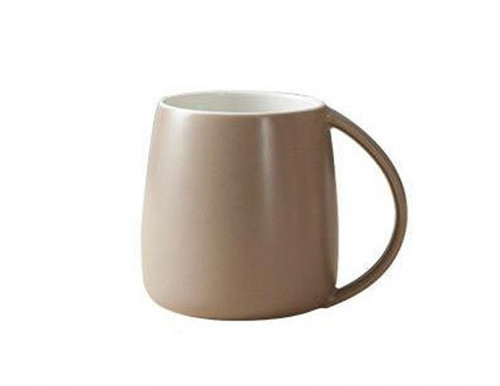 كوب سيراميك بني فاتح 380 مل