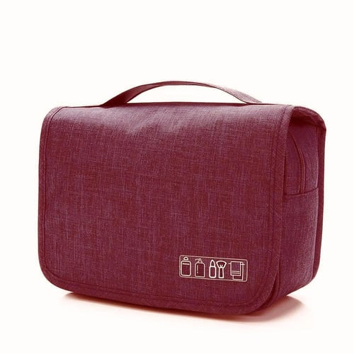 حقيبة ادوات للسفر اللون أحمر