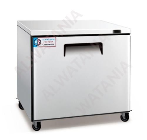 فريزر كاونتر باب واحد – ستانلس ستيل – تبريد -18/-2...