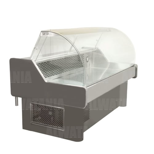 ثلاجة عرض أسماك وأجبان مقوسة – تصميم فاخر من الستا...