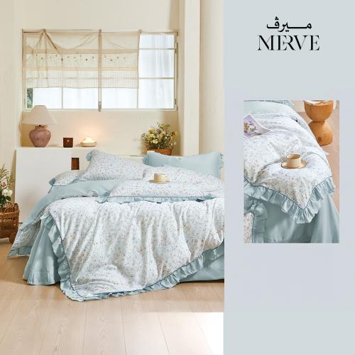 Ora embroidery bedspread for two, 6 pieces