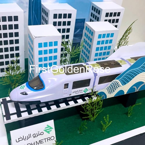 مجسم مترو الرياض