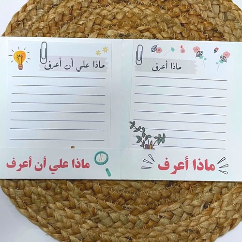 مطوية درس العمليات على الكسور الاعتياديه