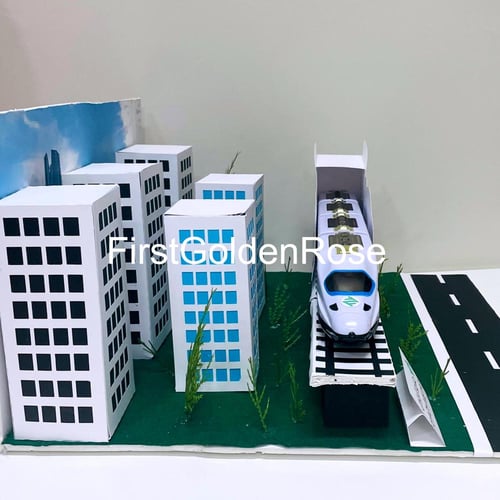 مجسم مترو الرياض