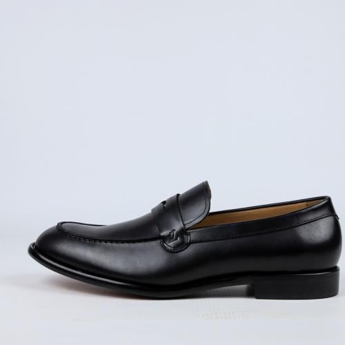 حذاء رجالي كاجوال رسمي LV من الجلد الطبيعي