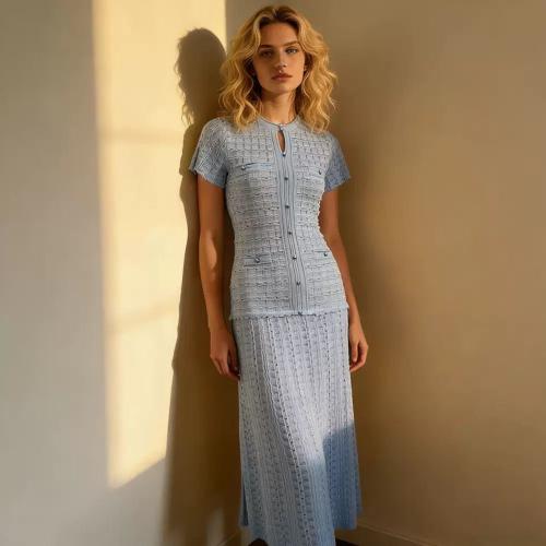 Sandro maxi knitted dress