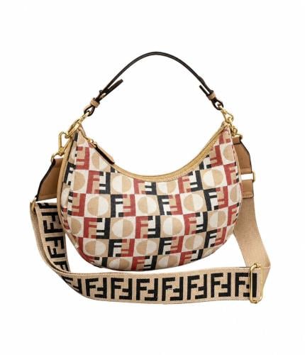 A bag engraved with the Fendi logo