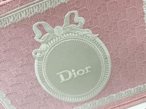 حقيبة ديور بوك توت صغيرة بنقشة ديور أوبليك Dior Bo...