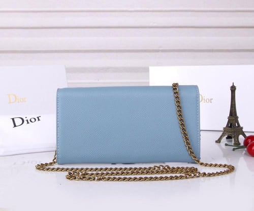 محفظة ديور سادل الطويلة مع سلسلة - Dior