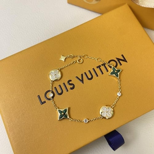 سوار بلوسوم الأخضر الفاخر لويس فيتون