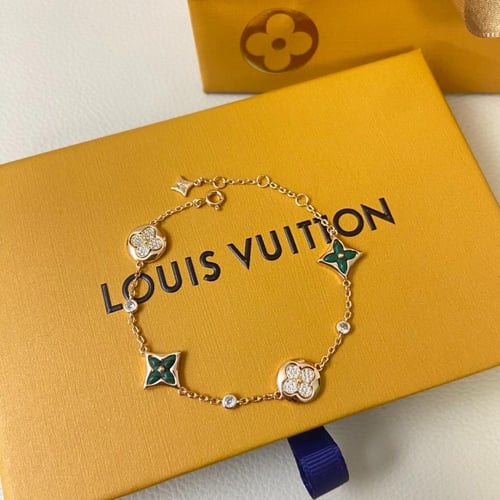 سوار بلوسوم الأخضر الفاخر لويس فيتون