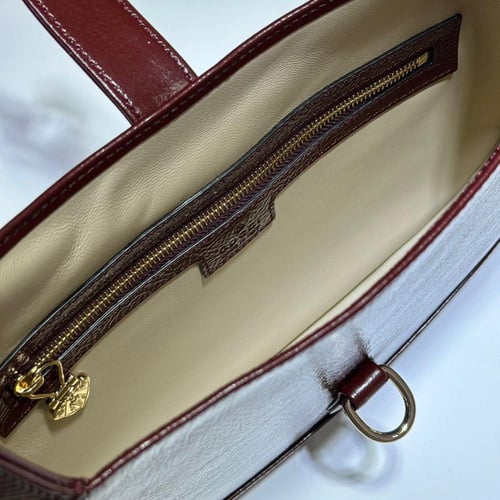 شنطة قوتشي نسائية جلد أحمر داكن – Gucci
