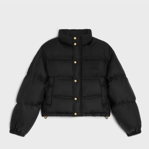 سترة سيلين بحشوة مستوحى من ريش الأوز الأبيض