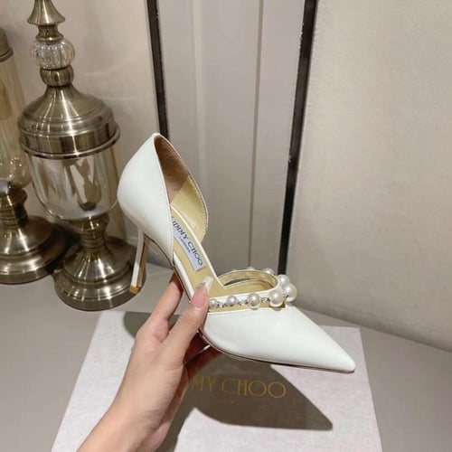 حذاء أوريلي كلاسيك من جيمي تشو جلد لامع