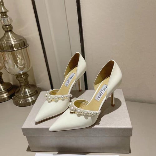 حذاء أوريلي كلاسيك من جيمي تشو جلد لامع