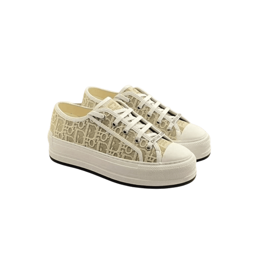 أحذية ديور النسائية الكاجوال المطرزة