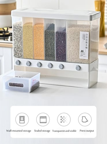 موزع حبوب - مقسم من 1 الي 6 - 10كيلو