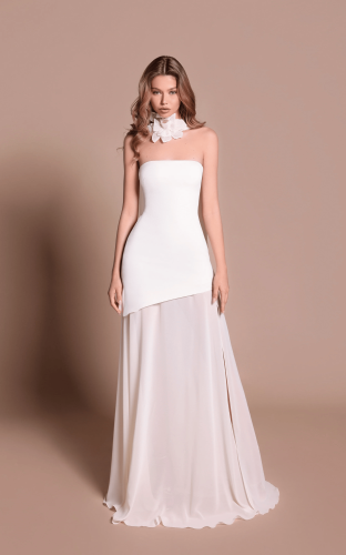 فستان Lorrain الأنيق من تصميم طارق ايديس – فستان س...