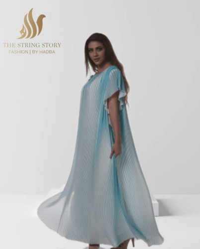 جلابية بقماش مكس للونين