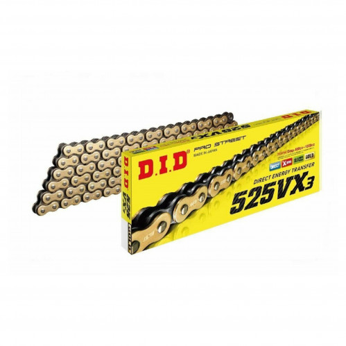 جنزير ذهبي من شركة DID اليابانية مقاس 525-140 حبه