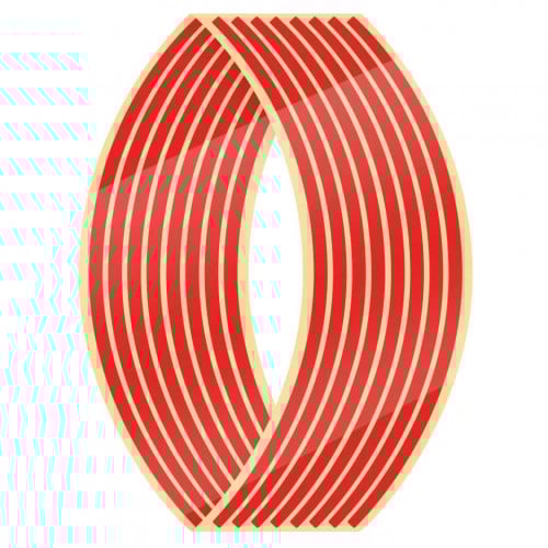 استكر عاكس للجنوط مقاس 17 لأغلب موديلات الدراجات ا...