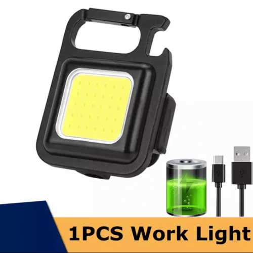 مصباح يدوي صغير فائق السطوع (سلسة مفاتيح -مغناطيس-...