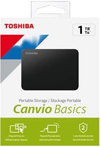 هاردسك توشيبا كانفيو بيسكس 1 تيرا