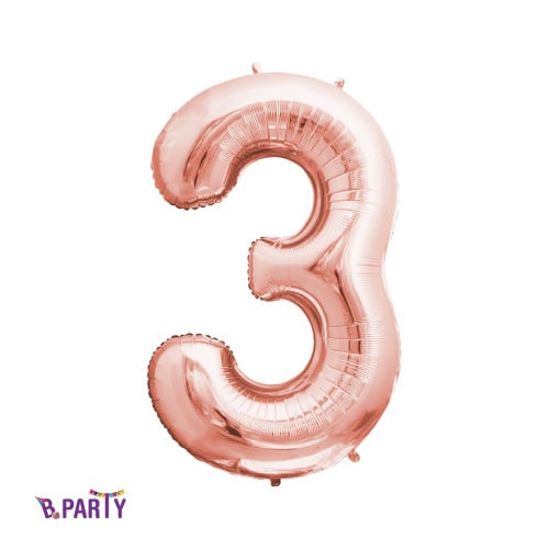 SMALL NUMBER ROSEGOLD (بدون تعبئة) 01CT3