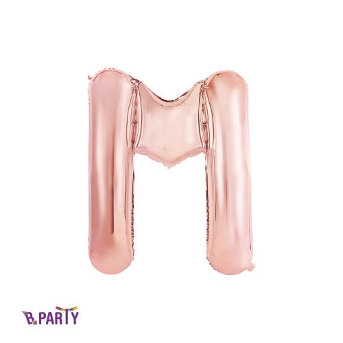 FOIL LARGE LETTER ROSEGOLD(بدون تعبئة) 01CT M